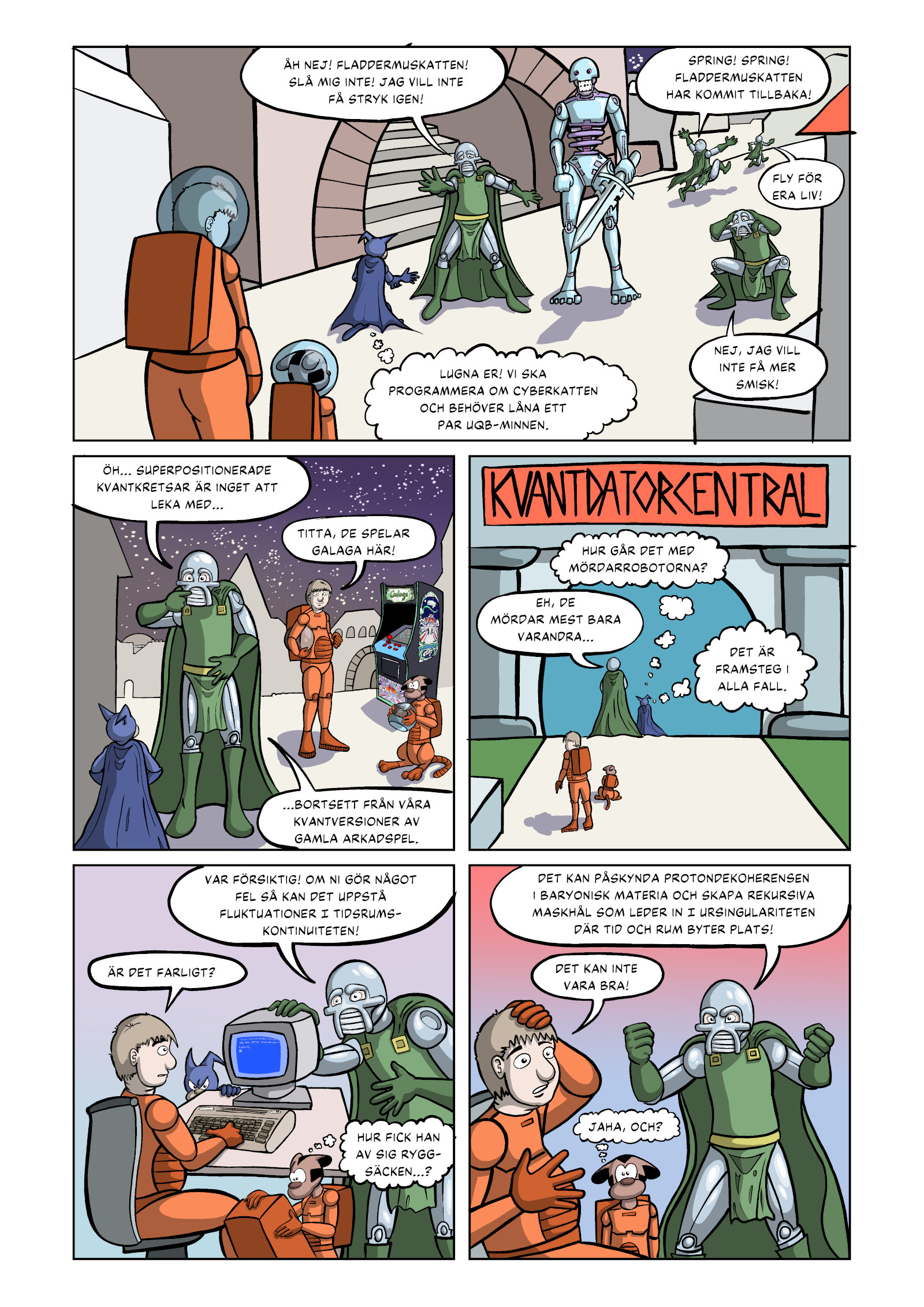 Rymdkatterna Anfaller – Sida 53